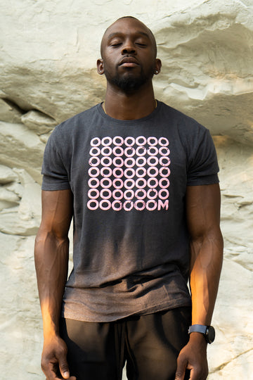 men’s organic tshirt sustainable om graphic design by One Om